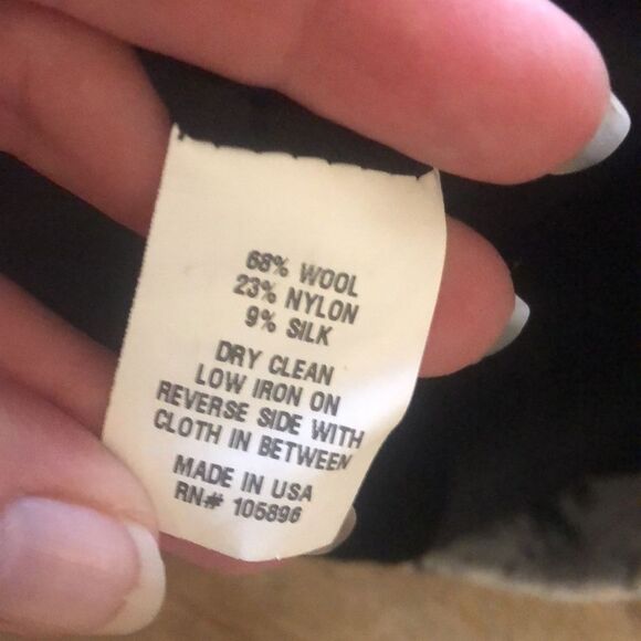 Worth Wool & Silk Animal Print Skirt - Picture 6 of 6